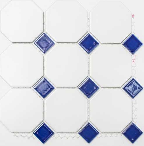 Keramik mosaik octagon achteck - mosaik,