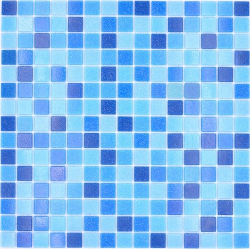 Poolmosaik mosaikfliesen blau - mosaikfliesen,