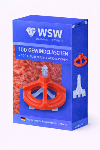 Schraublaschen nivelliersystem - schraublaschen,