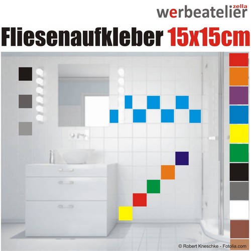 Fliesenaufkleber 15x15cm