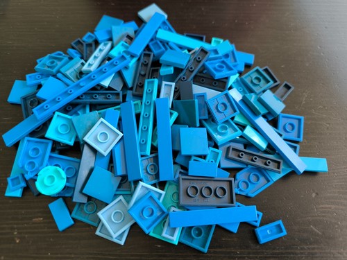 Lego fliesen tiles blau 150 - fliesen,